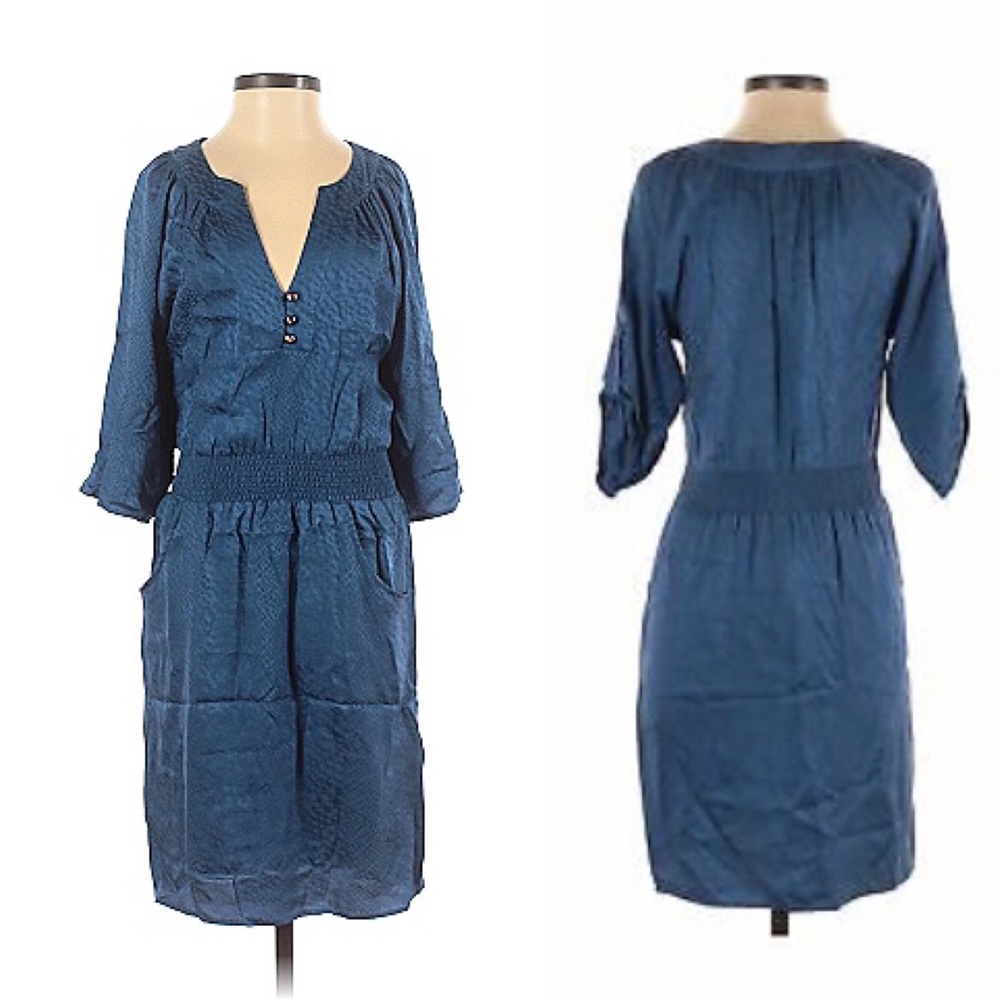Twelfth Street by Cynthia Vincent | Blue Silk Dress